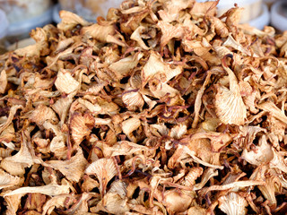Dried mushrooms