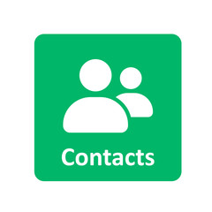 Contacts icon for web and UI