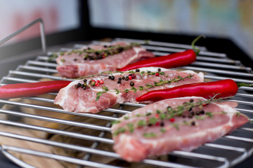 grilled meat skewers, barbecue