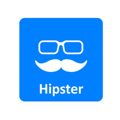 Hipster icon for web and UI