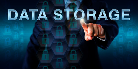Database Manager Pushing DATA STORAGE