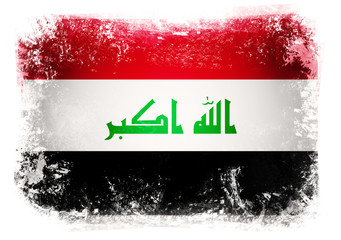Flaga Iraku - obrazy, fototapety, plakaty