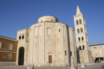 Fototapeta na wymiar Centro storico di Zadar