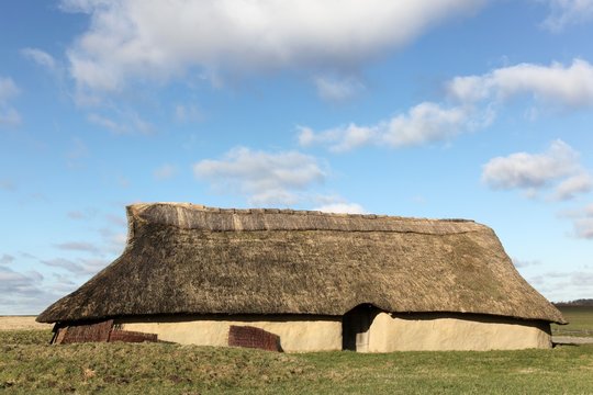 House from Bronze age period in Borum Eshoj, Denmark
