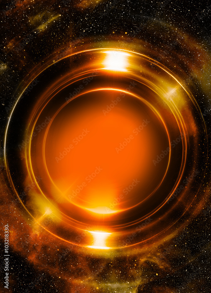 Poster Color abstract background and desert crackle,  fire effect and lava structure. Copy space.