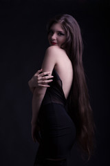 Naklejka premium Sexy woman