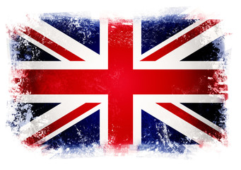 Flag of the United Kingdom - obrazy, fototapety, plakaty