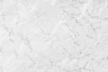 White marble background.