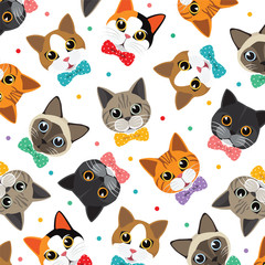Cats & Friend pattern