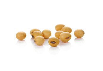 Soybean isolated on white background © pairoj