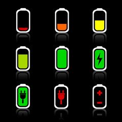 Battery Icons & Symbols.