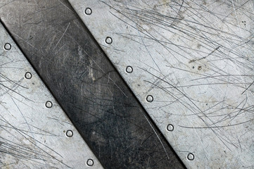 Aluminum textured background