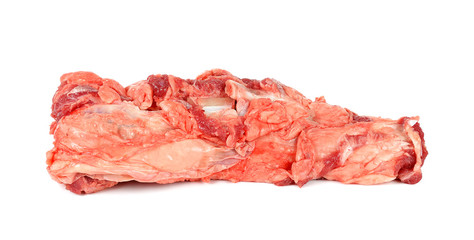 Beef isolated on the white background