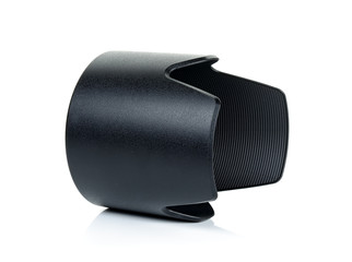 Len hood isolated on the white background