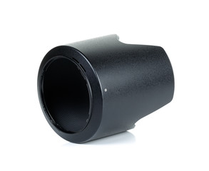 Len hood isolated on the white background