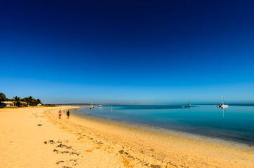 Peaceful beach in Monkey Mia, Western Australia