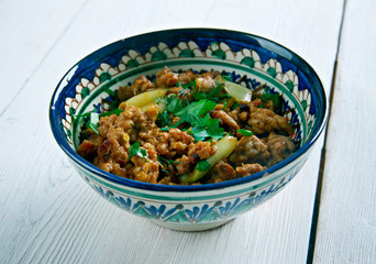 Keema meat dish