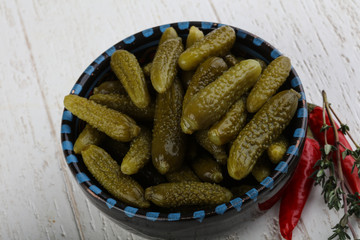 Pickled cucumbers