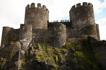 Fototapeta na wymiar Conwy Castle - Wales - UK