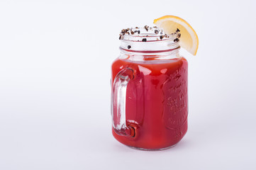 Bloody mary cocktail