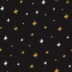 Hand drawn seamless vintage pattern