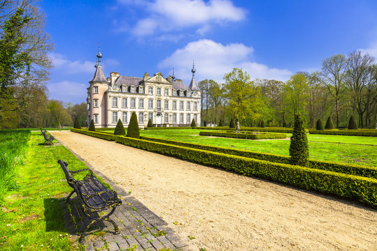 romantic castles of Belgium - Poeke