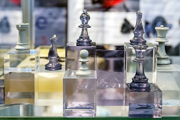 Chess made of composite materials