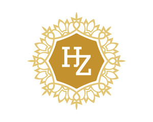 HZinitial royal letter logo