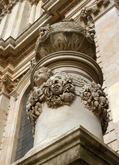 Saint Paul cathedral in London.