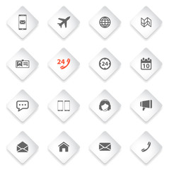 Contacts simply icons