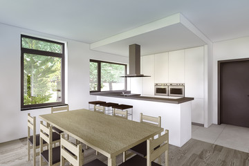 3D visualization of the interior light in the lines