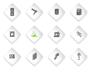 Home applicances simply icons