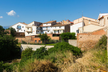 Fototapeta na wymiar Residence district in Tarazona