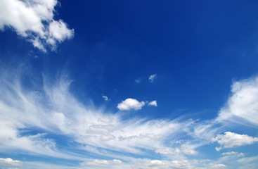 white clouds
