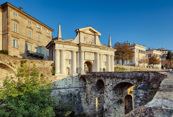 City gate, Bergamo