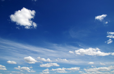 Obraz premium background of blue sky