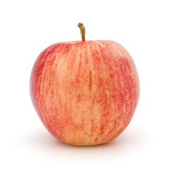 Red apple isolated on white background cutout