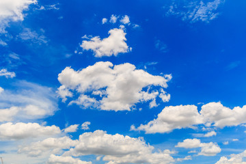 Blue sky and cloudscape