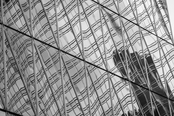 abstract architecture of a modern building