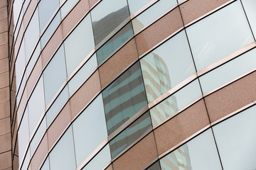 abstract architecture of a modern building
