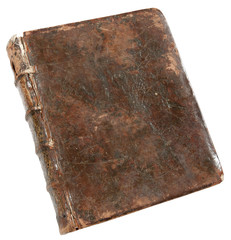 The ancient book in leather reliure