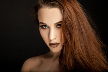 Fototapeta premium Portrait of a beautiful girl