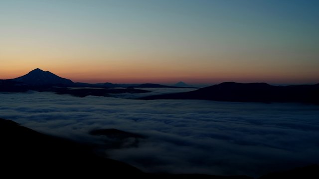beautiful clouds timelapse