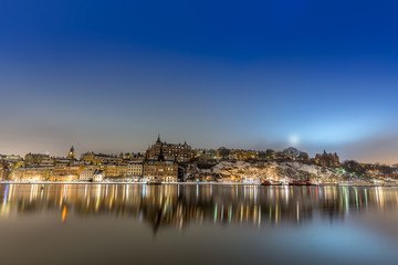 Sodermalm, Stockholm by night