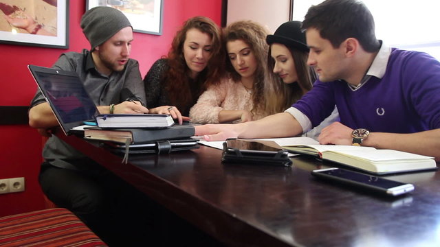 Team working together
