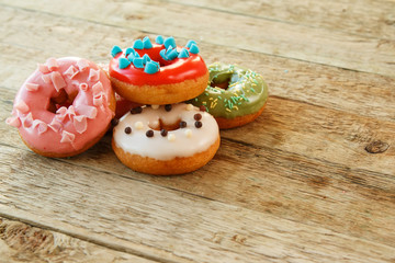 Colorful donuts