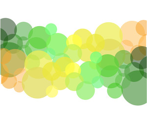Abstract Bubble Vector Background