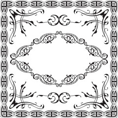 Retro luxury welcome page