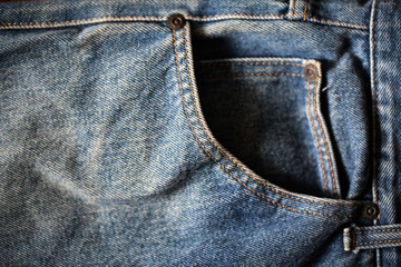 Naklejka premium blue jeans texture