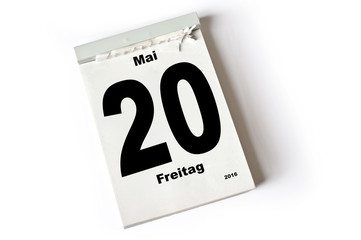 20. Mai 2016